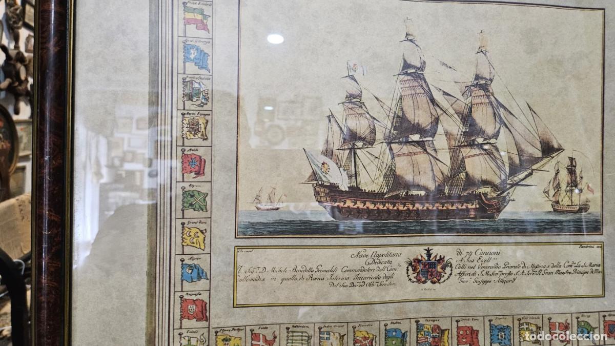 Coleccionismo: lamina de marina barco - Foto 2