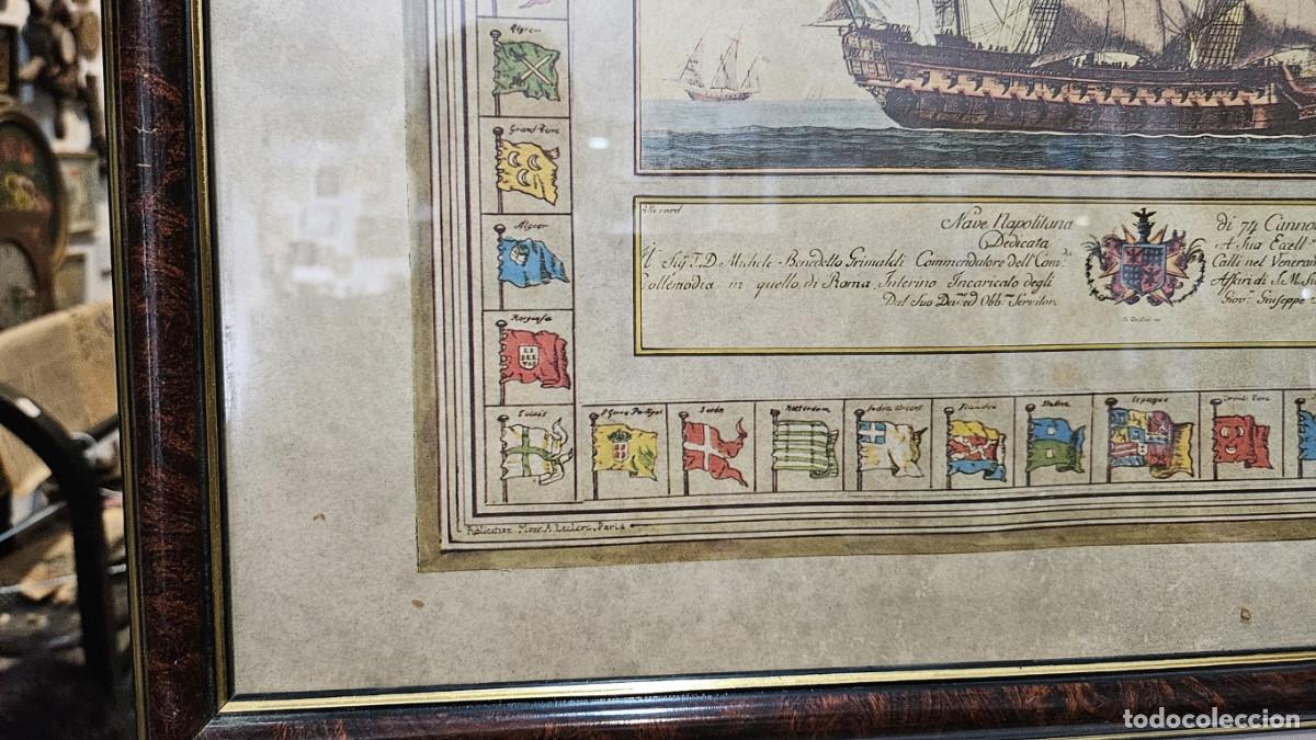 Coleccionismo: lamina de marina barco - Foto 3