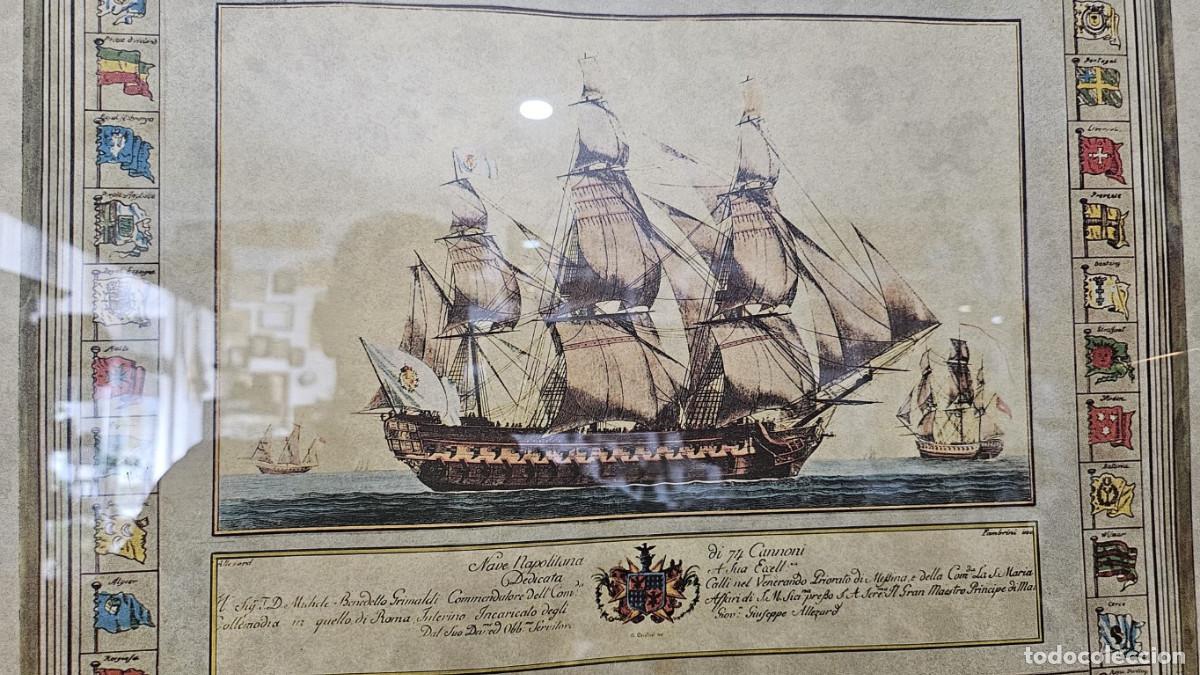 Coleccionismo: lamina de marina barco - Foto 4