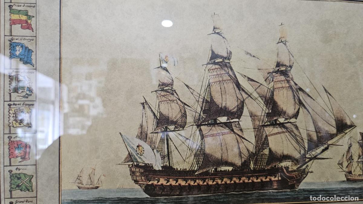 Coleccionismo: lamina de marina barco - Foto 5