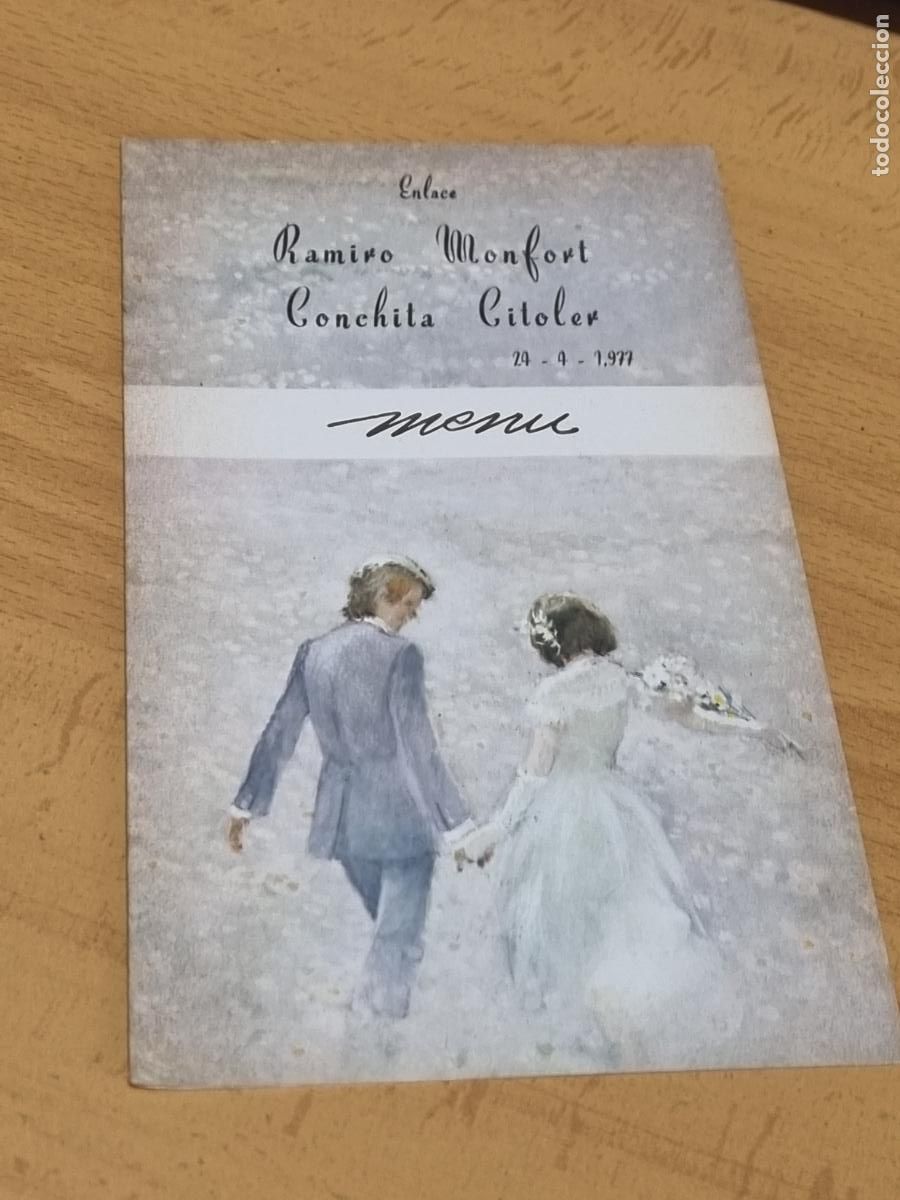 Coleccionismo: HOTEL VIANETTO - MONZON - DIPTICO MENU 1977