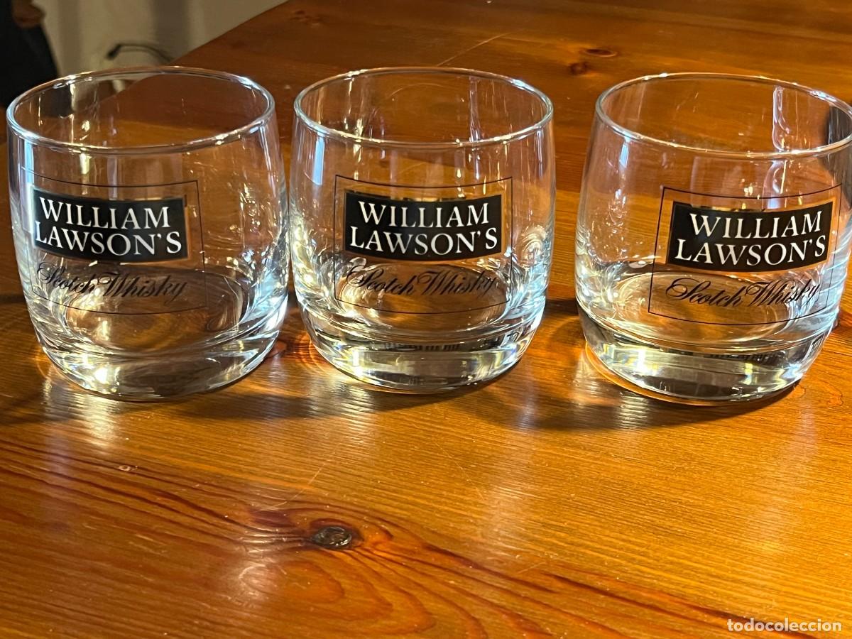 Coleccionismo: LOTE 3 VASOS WILLIAM LAWSON&acute;S - Foto 2