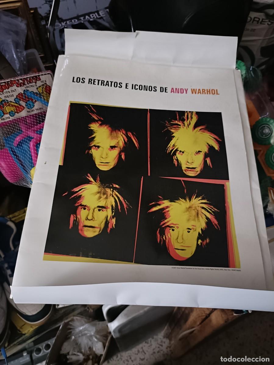Coleccionismo: Carpeta con 21 LOS RETRATOS E ICONOS DE ANDY WARHOL