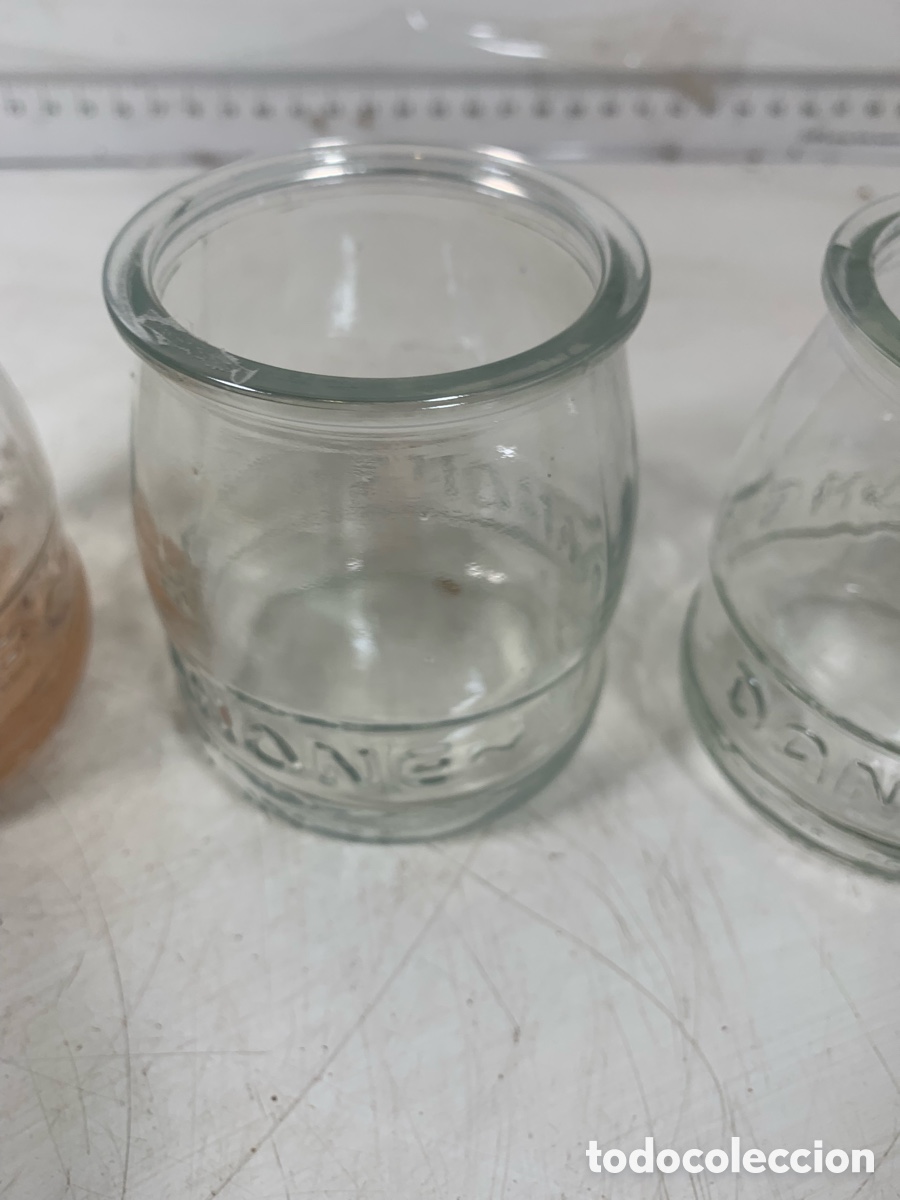 Coleccionismo: 01_antigios vasos de cristal de Danone - Foto 2