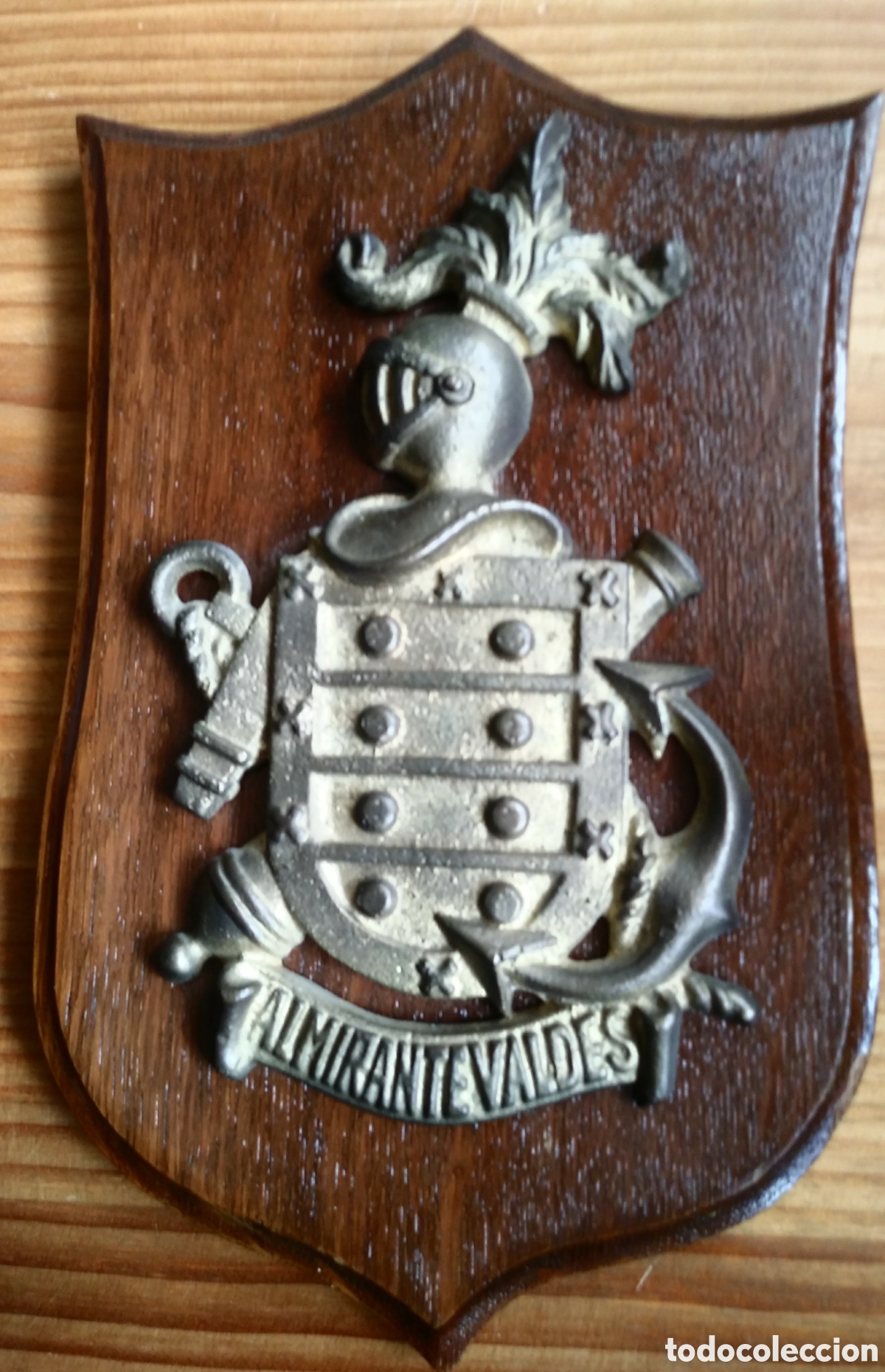 Coleccionismo: metopa almirante Valdes - Foto 1