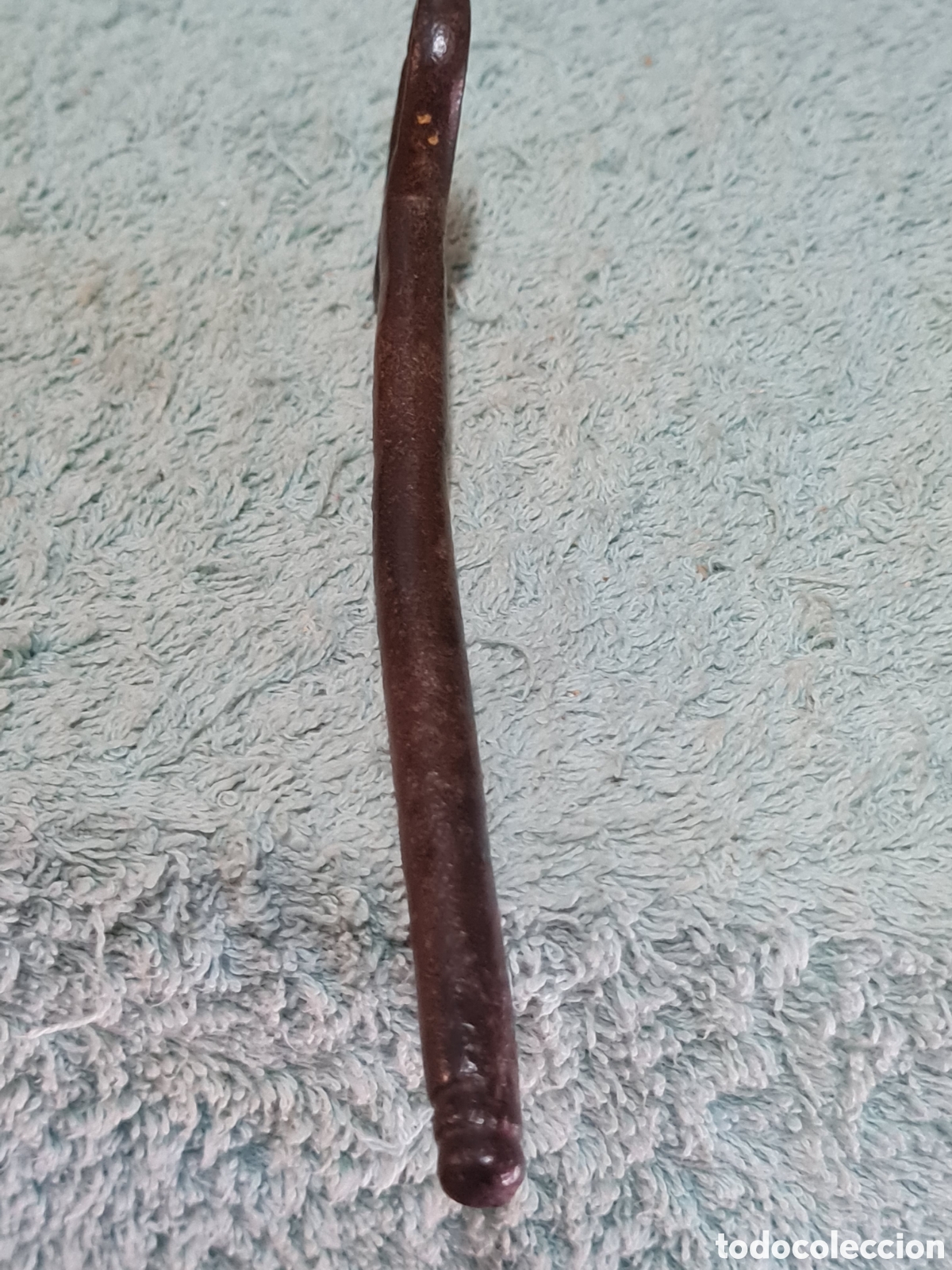 Coleccionismo: Antigua y gran llave de forja - Foto 5