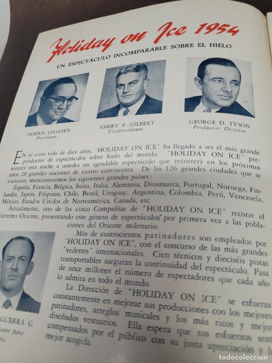 Coleccionismo: PROGRAMA HOLIDAY ON ICE 1957 - Foto 3