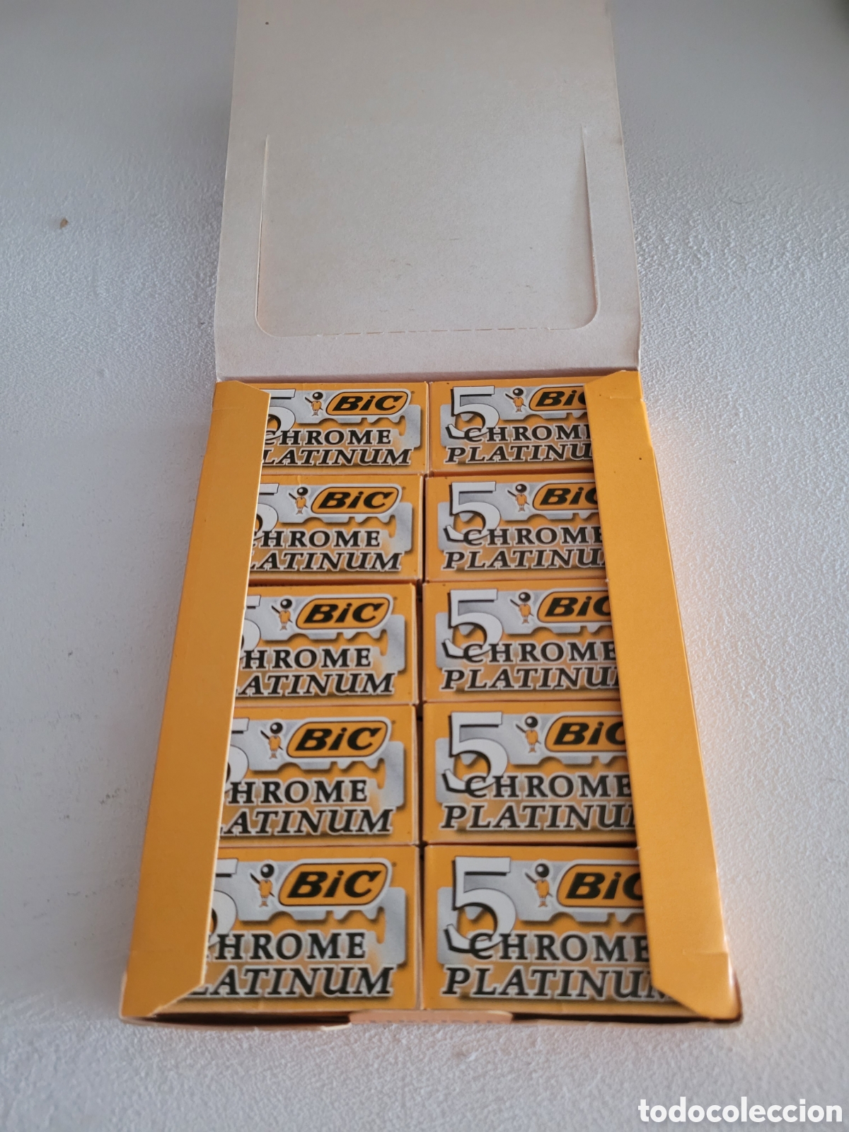 Coleccionismo: 100 HOJAS DE AFEITAR - Foto 2