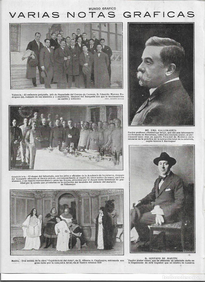 Colecionismo: A&Ntilde;O 1920 RECORTE PRENSA GUSTAVO DE MAEZTU PINTURA PINTOR VASCO GRAN EXITO EN LONDRES