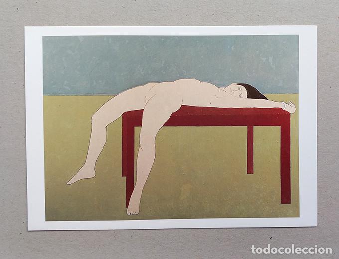 Coleccionismo: Ram&oacute;n Herreros. Tarjeta Galer&iacute;a Masha Prieto, 1999