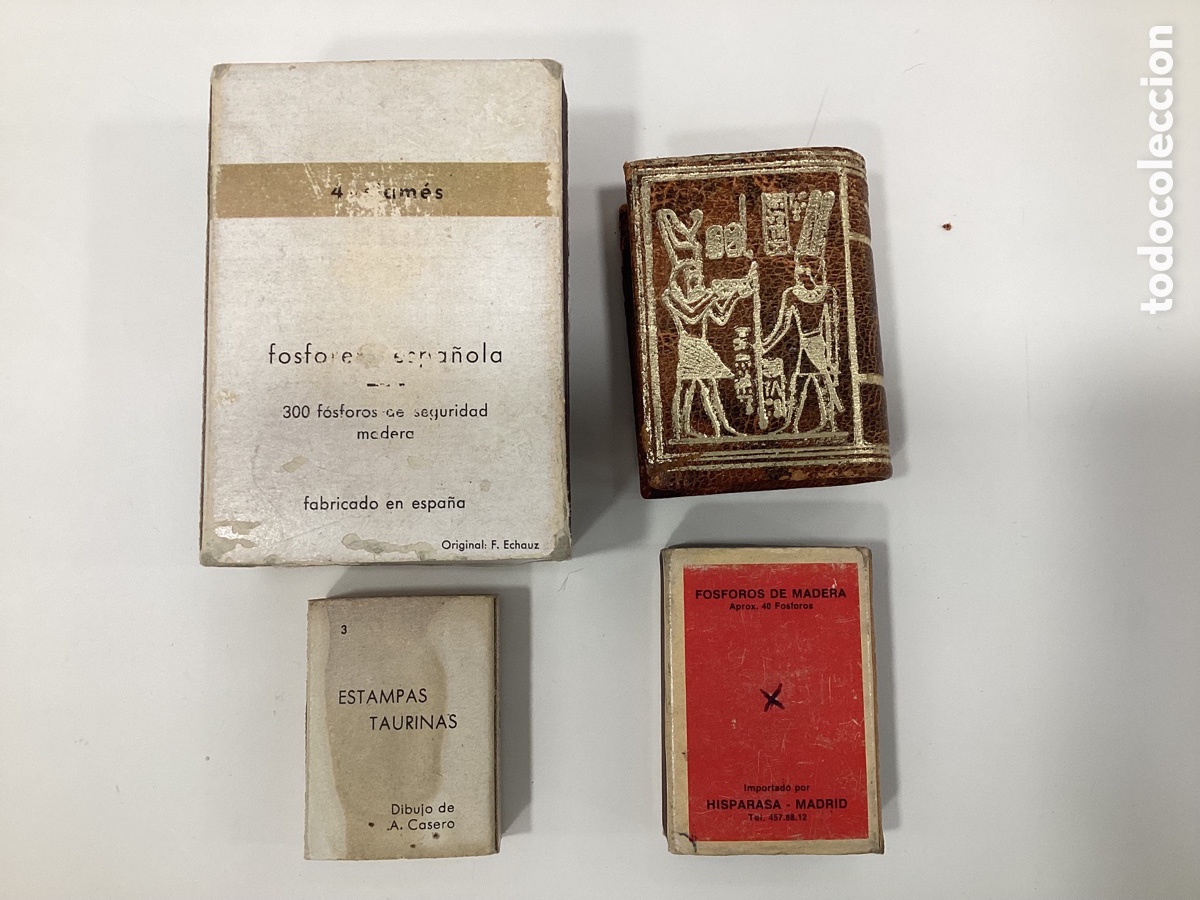 Coleccionismo: Lote de cuatro cajas de cerillas - Foto 3