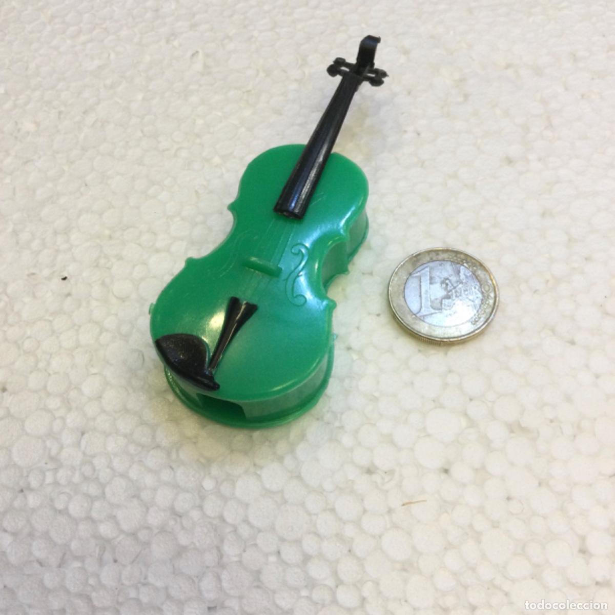 Coleccionismo: Sacapuntas. Viol&iacute;n. A&ntilde;os 80. NUEVO