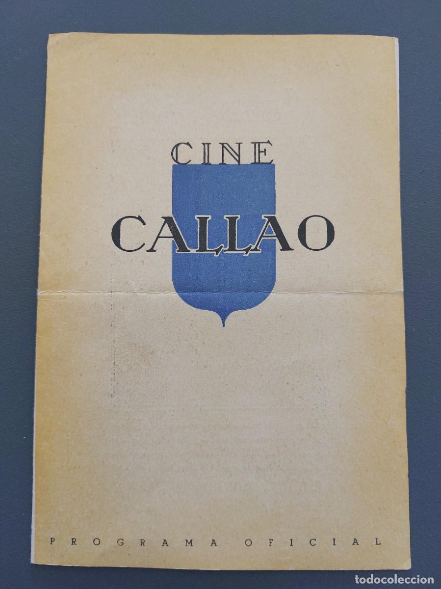 Coleccionismo: Programa cine Callao - 1935 - Foto 1