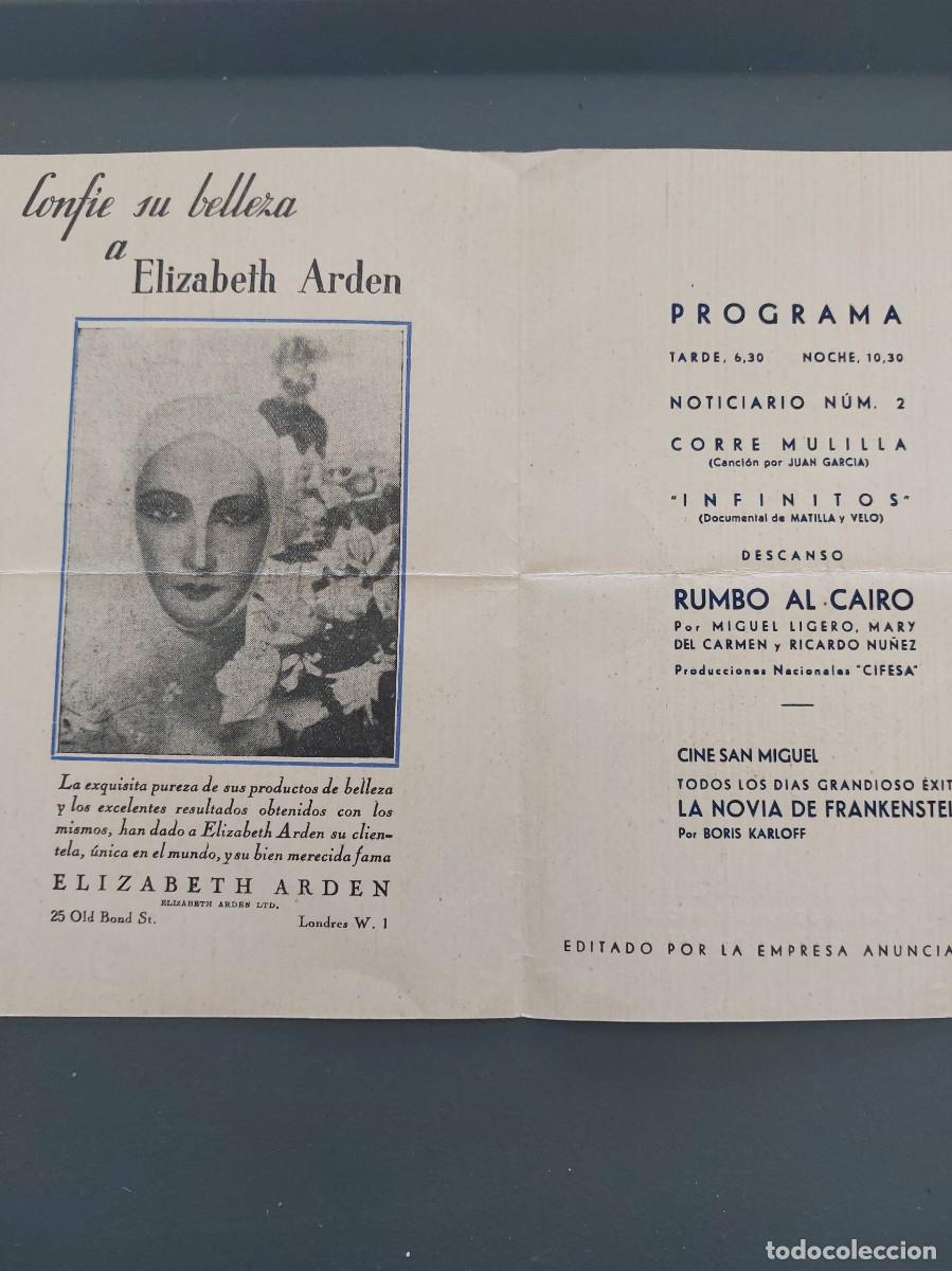 Coleccionismo: Programa cine Callao - 1935 - Foto 2