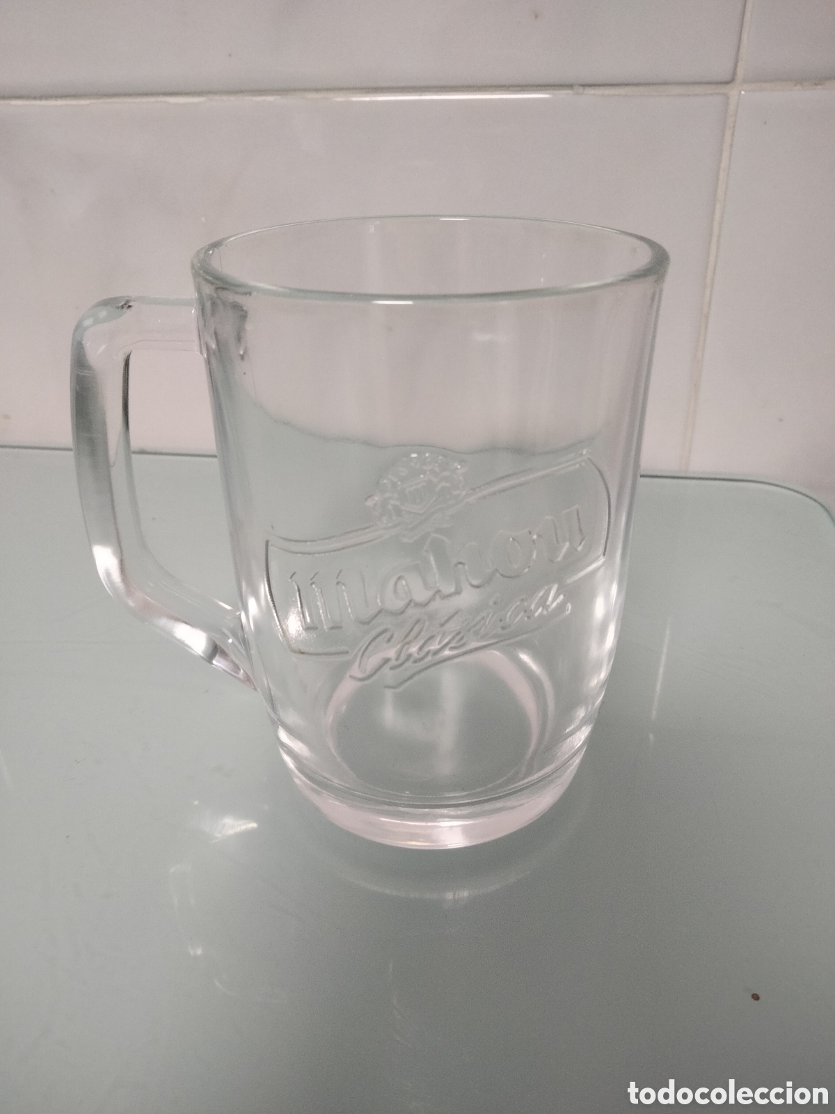 Coleccionismo: Antigua jarra Mahou clasica