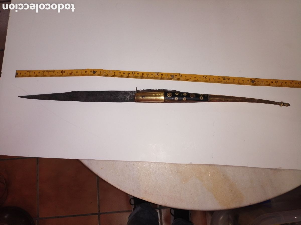 Coleccionismo: Antigua navaja malague&ntilde;a - Foto 3