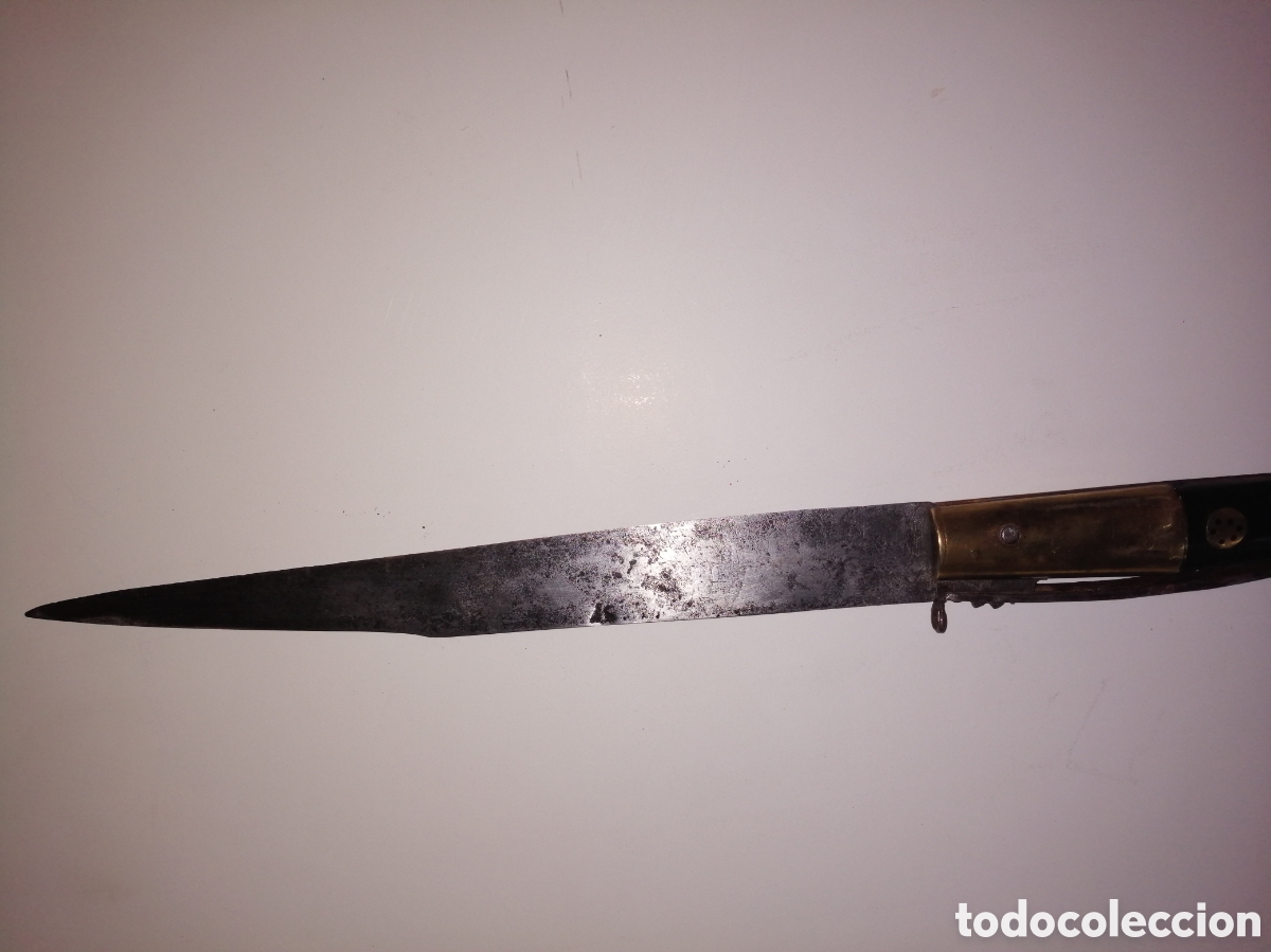 Coleccionismo: Antigua navaja malague&ntilde;a - Foto 8