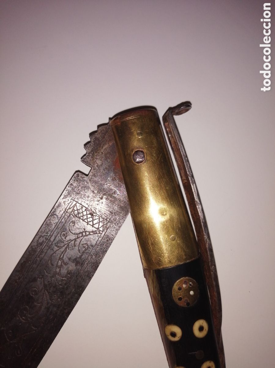 Coleccionismo: Antigua navaja malague&ntilde;a - Foto 10