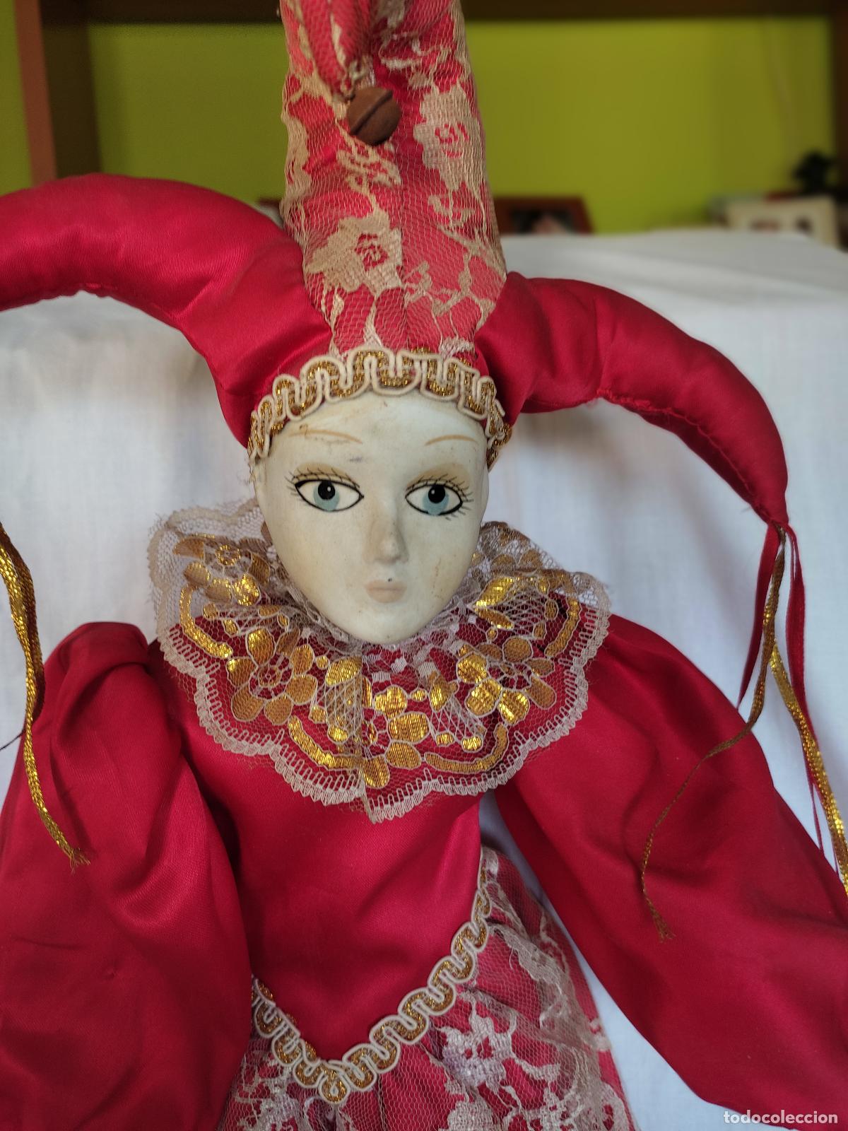 Coleccionismo: Arlequin Mu&ntilde;eca Porcelana (1) - Foto 2
