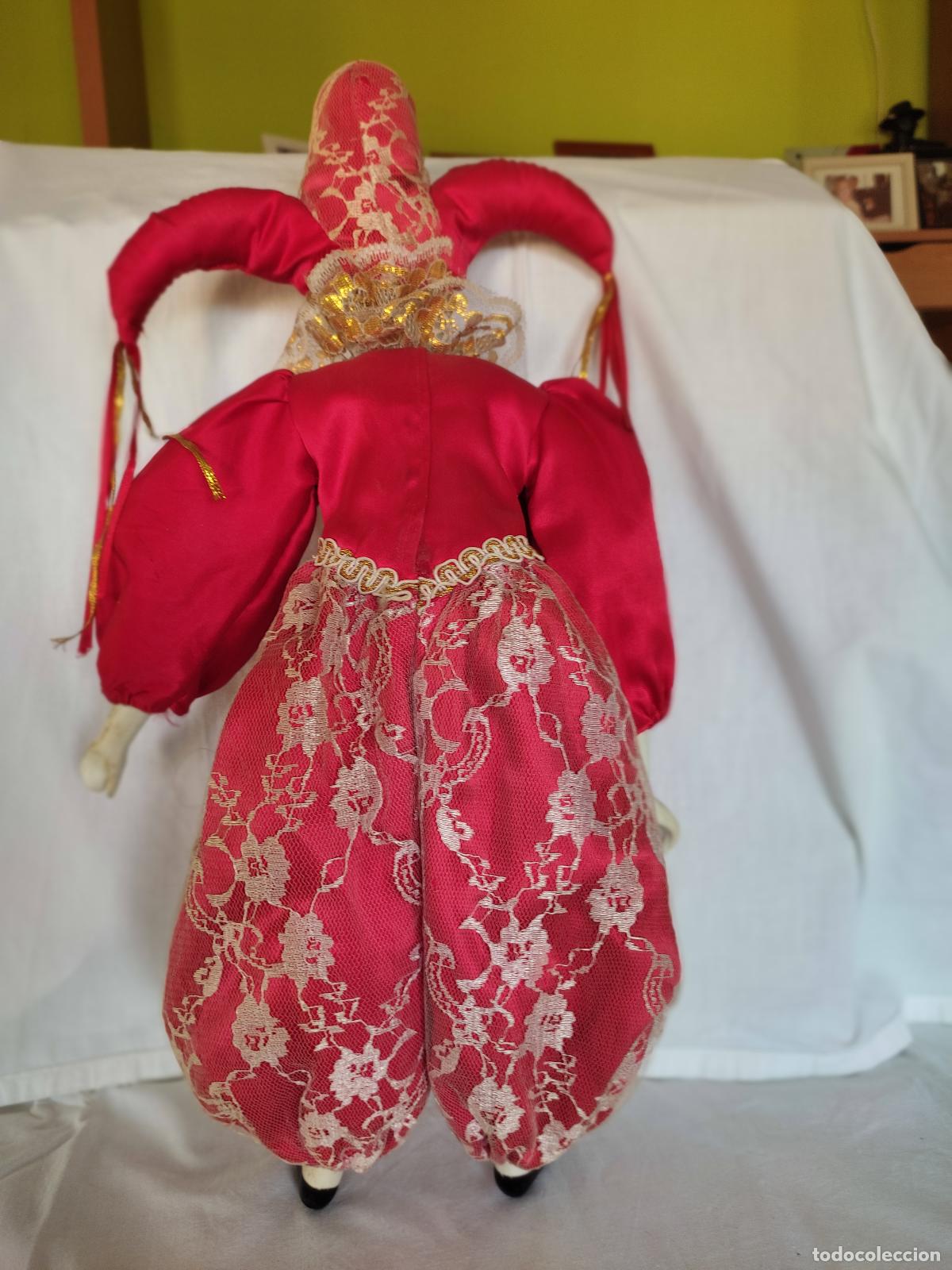 Coleccionismo: Arlequin Mu&ntilde;eca Porcelana (1) - Foto 3