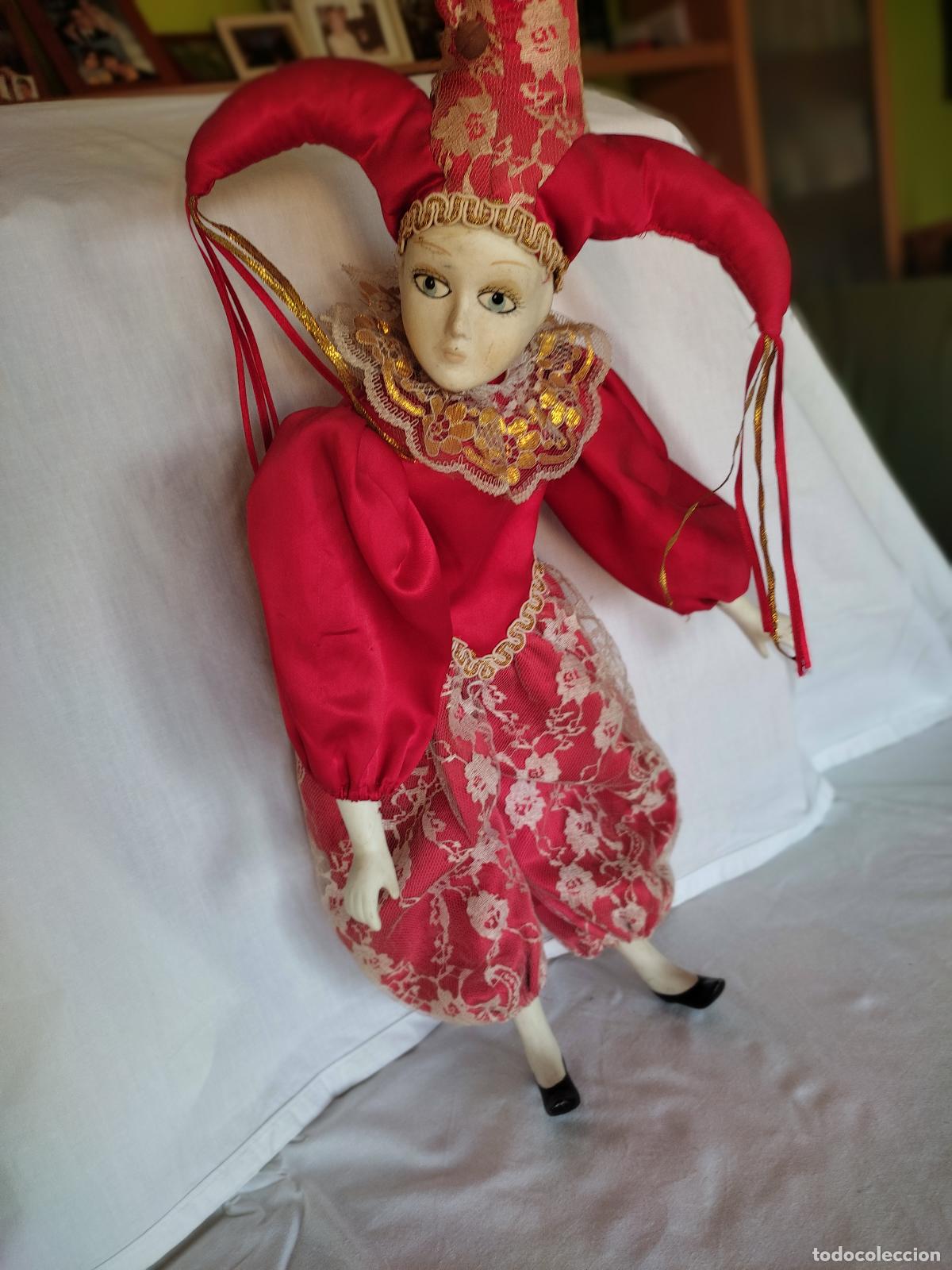 Coleccionismo: Arlequin Mu&ntilde;eca Porcelana (1) - Foto 5
