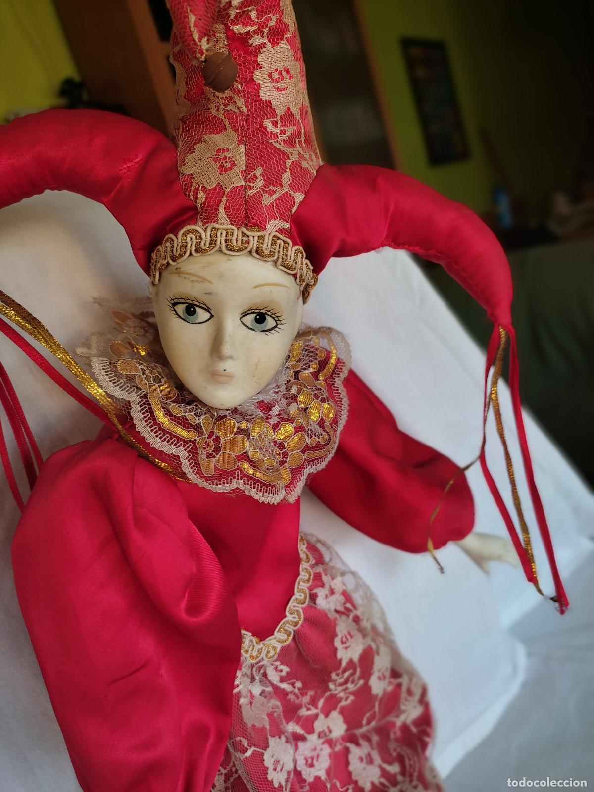 Coleccionismo: Arlequin Mu&ntilde;eca Porcelana (1) - Foto 6