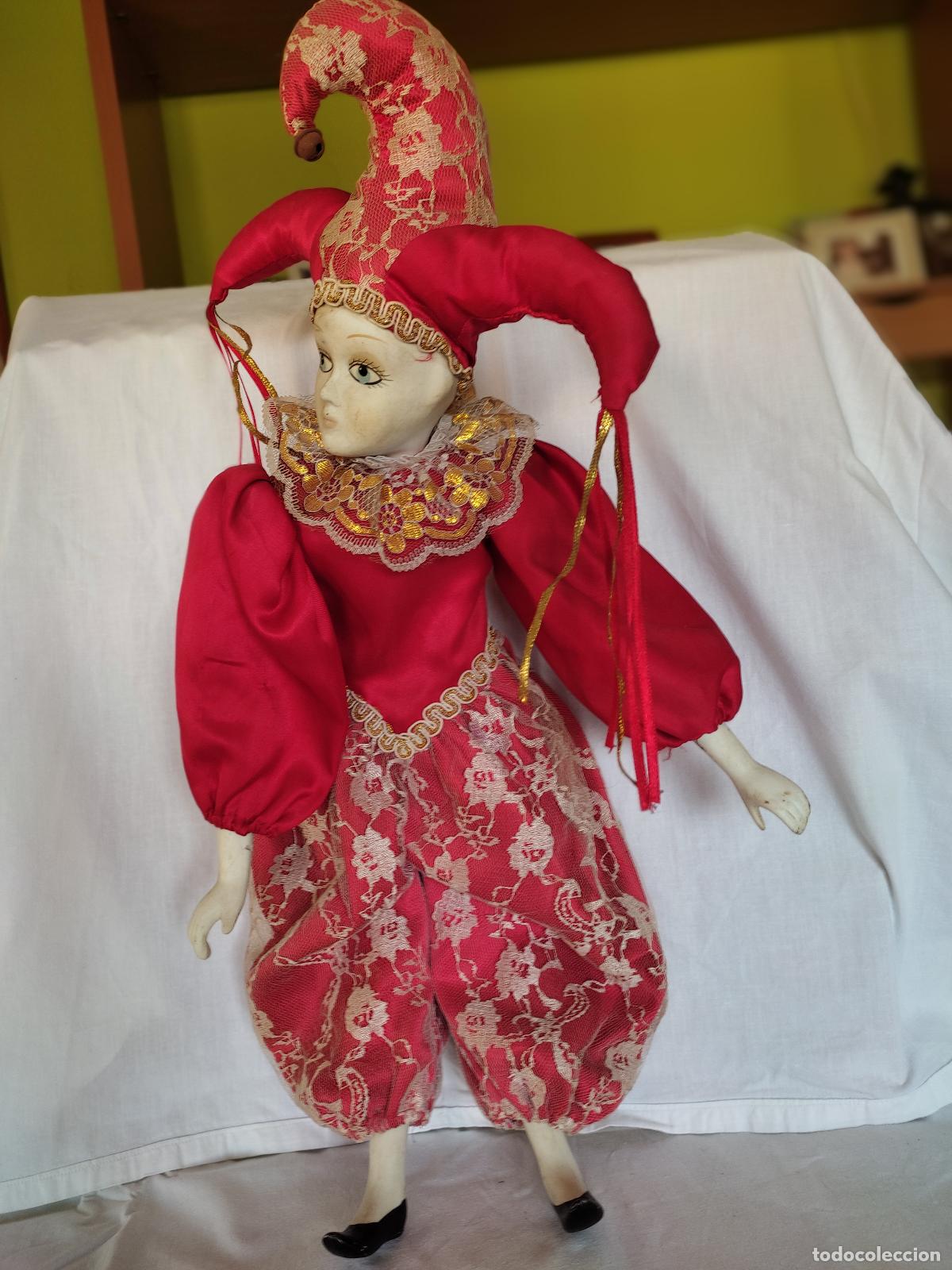Coleccionismo: Arlequin Mu&ntilde;eca Porcelana (1) - Foto 7