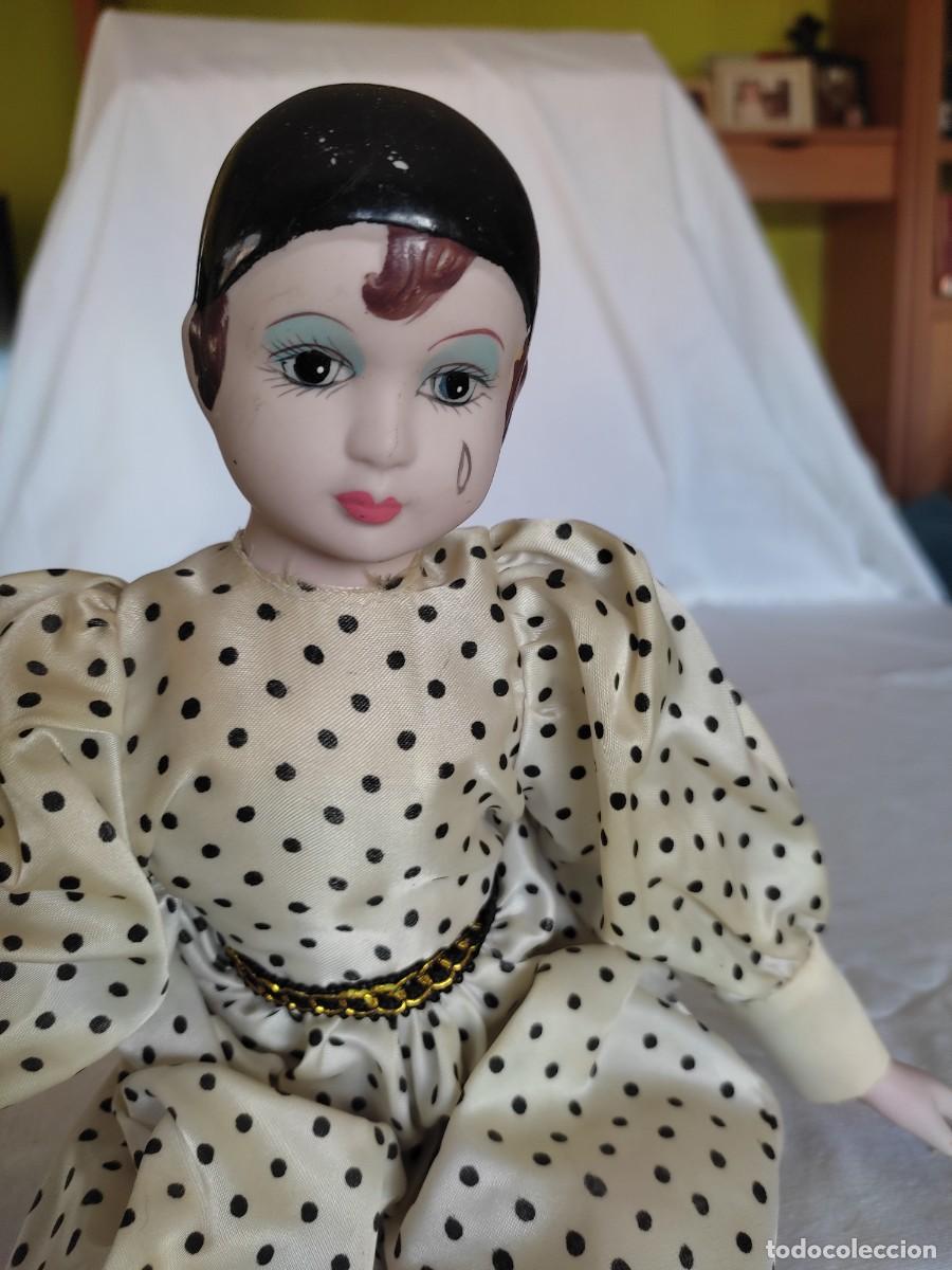 Coleccionismo: Arlequin Mu&ntilde;eca Porcelana (2) - Foto 2