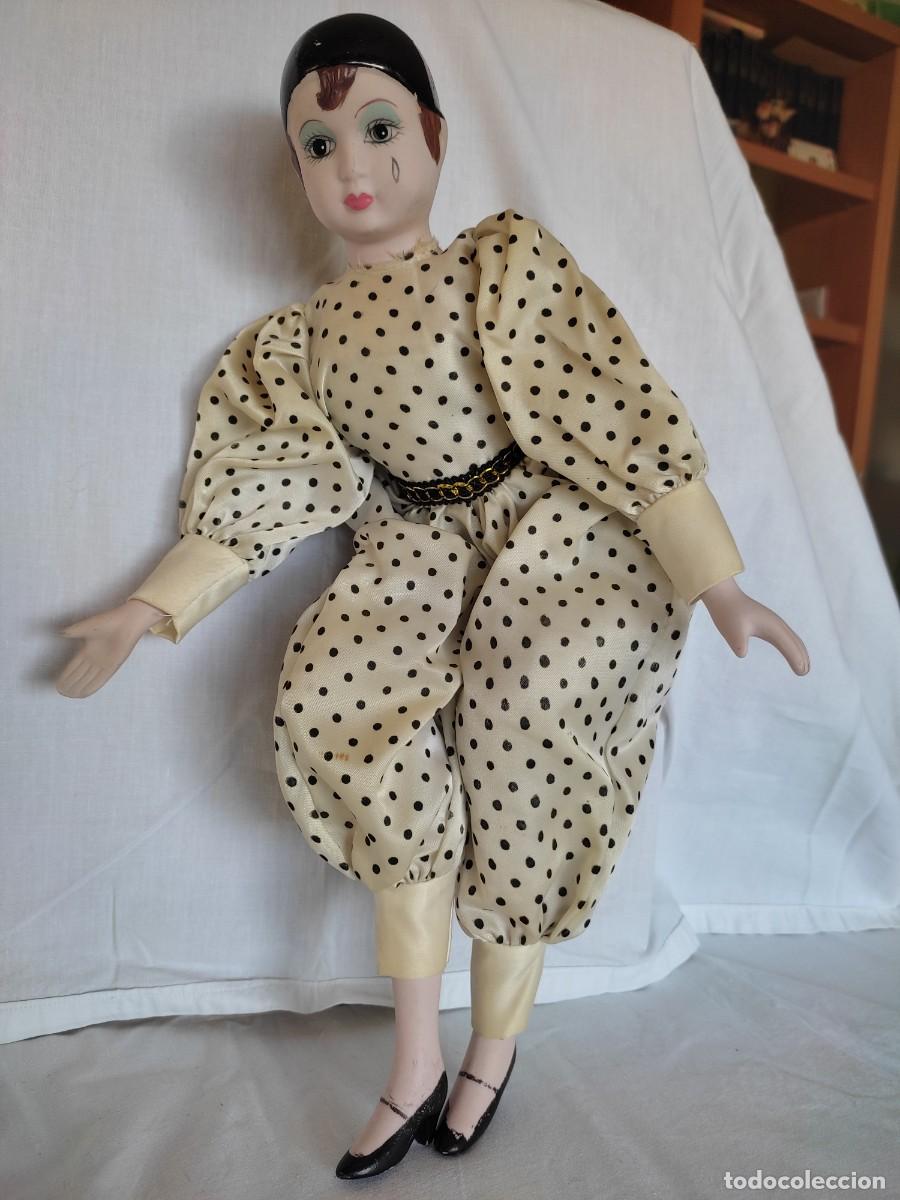 Coleccionismo: Arlequin Mu&ntilde;eca Porcelana (2) - Foto 3