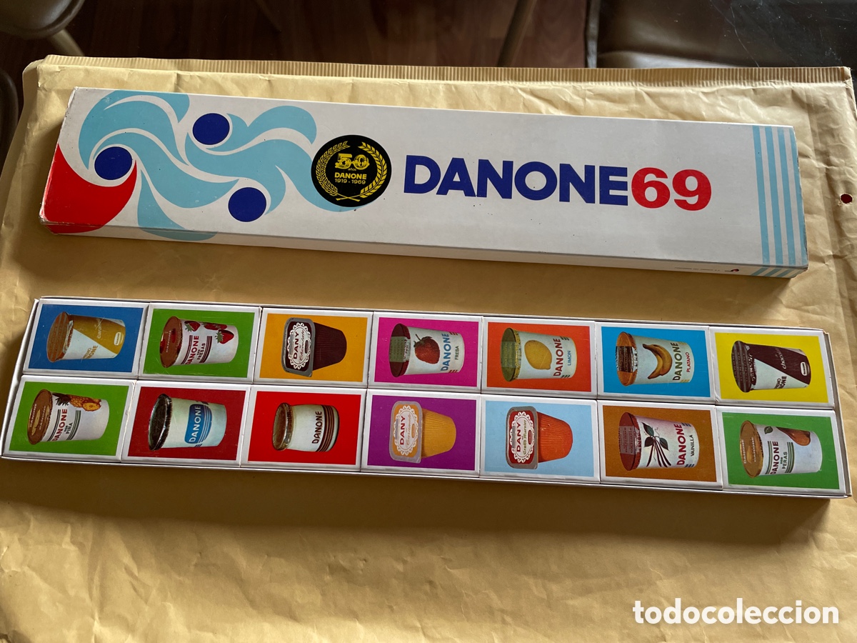 Coleccionismo: CAJA ESTUCHE CERILLAS DANONE 50 ANIVERSARIO 1969
