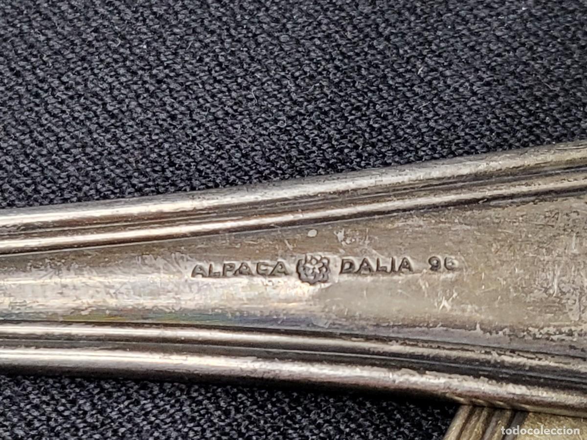Coleccionismo: LOTE DE CUBIERTOS DE ALPACA DALIA - Foto 3