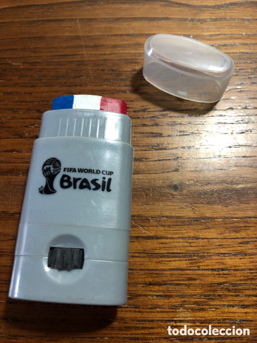 Coleccionismo: BARRA DE MAQUILLAJE BANDERA DE FRANCIA PARA LA COPA DEL MUNDO DE F&Uacute;TBOL BRASIL 2014 FIFA