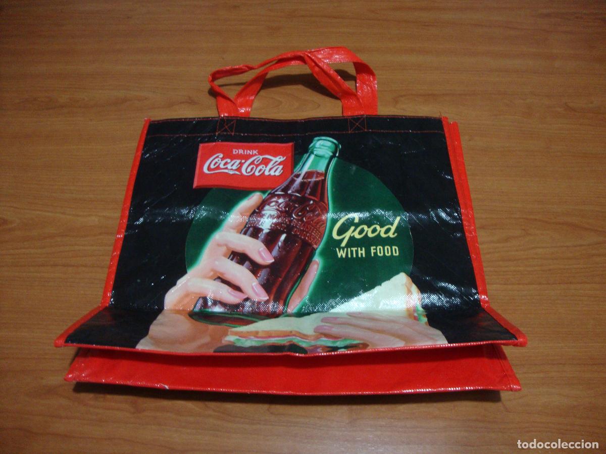 Coleccionismo: BOLSA DE COMPRA COCA COLA - Foto 2