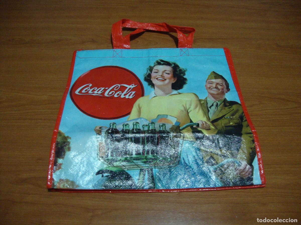 Coleccionismo: BOLSA DE COMPRA COCA COLA - Foto 1