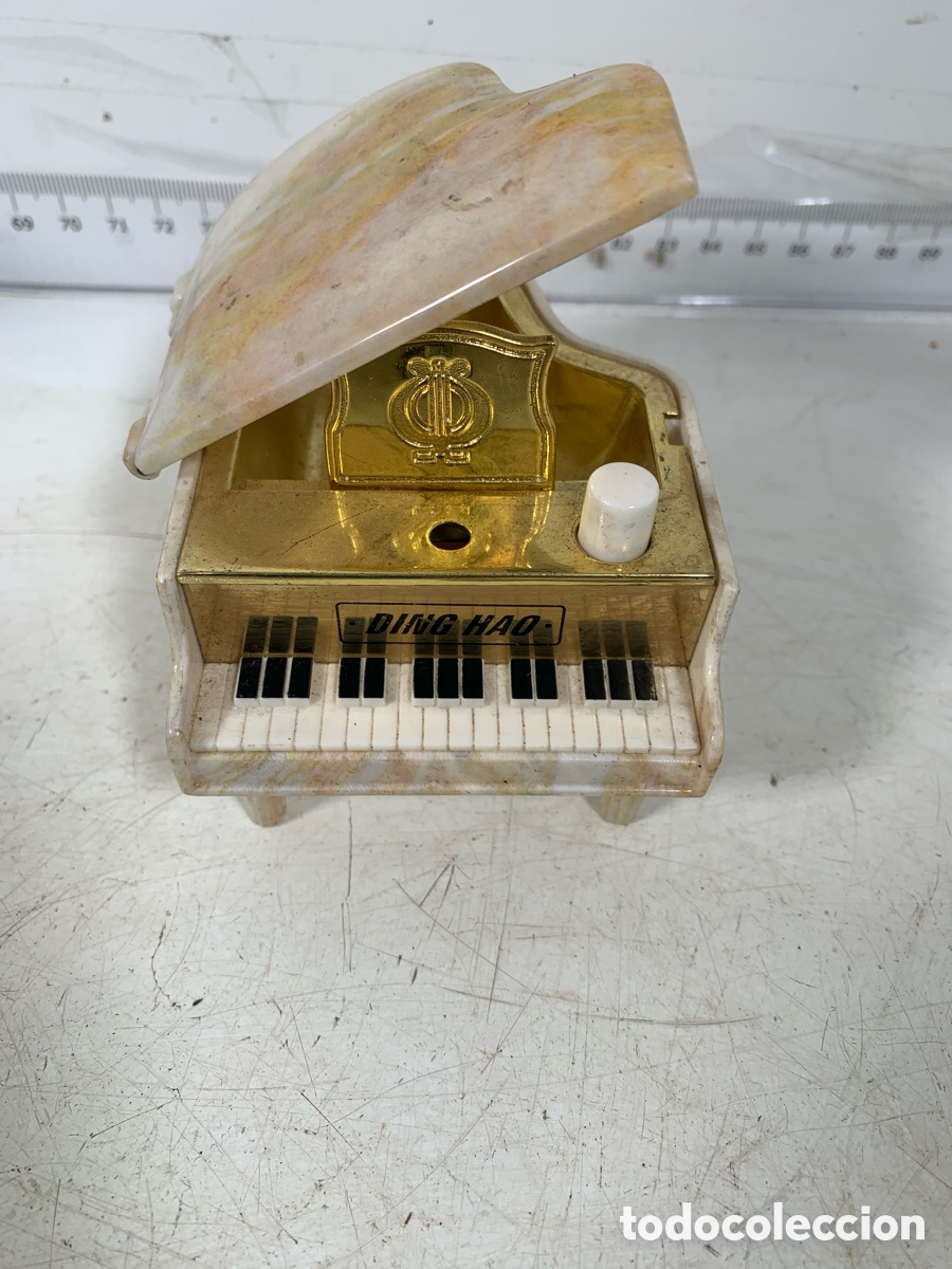 Coleccionismo: 01_ mechero con forma de piano - Foto 1