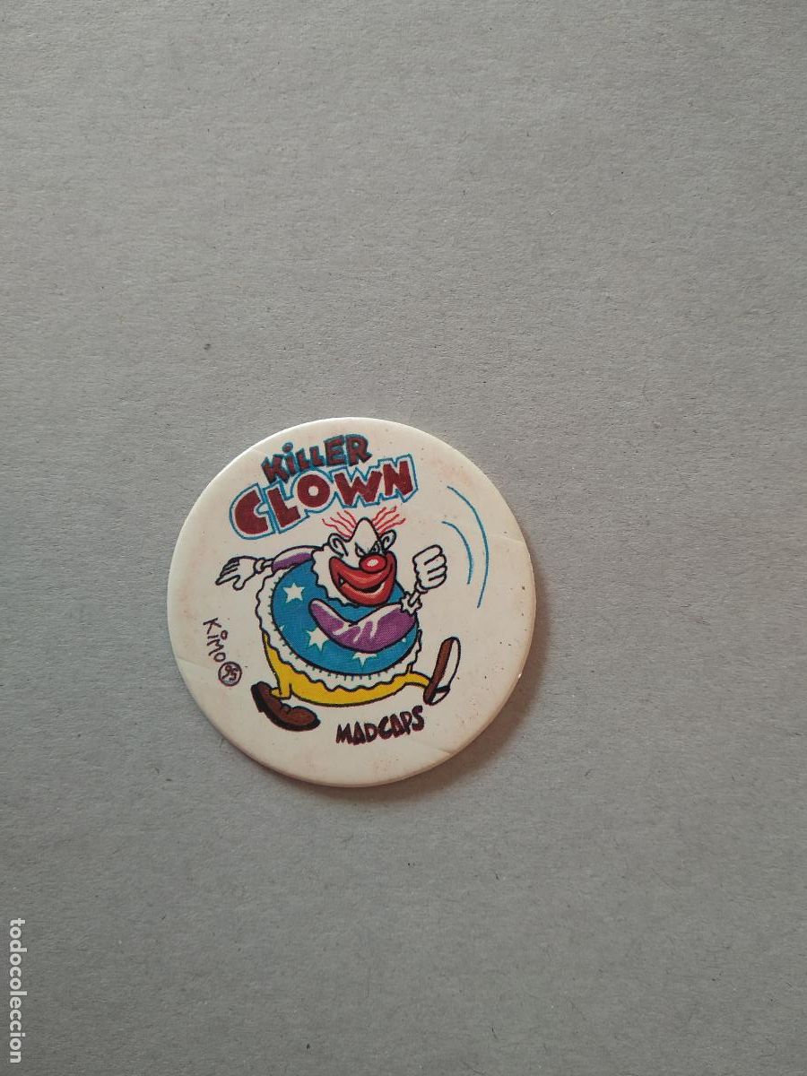 Collecting: 27 KILLER CLOWN TAZO 1 PUNTO COLECCI&Oacute;N MAD CAPS A&Ntilde;OS 90