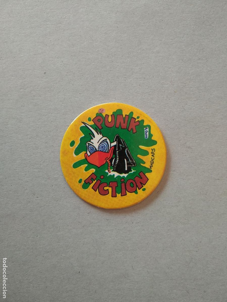 Colecionismo: 82 PUNK FICTION TAZO A&Ntilde;OS 90 COLECCI&Oacute;N MAD CAPS 2 PUNTOS