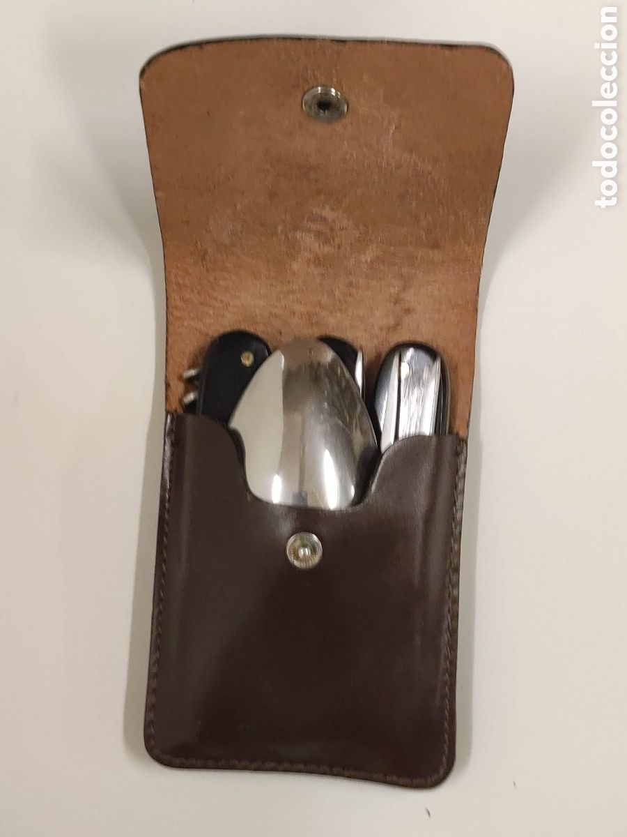 Coleccionismo: Set de navaja y cubiertos IHER - Foto 12