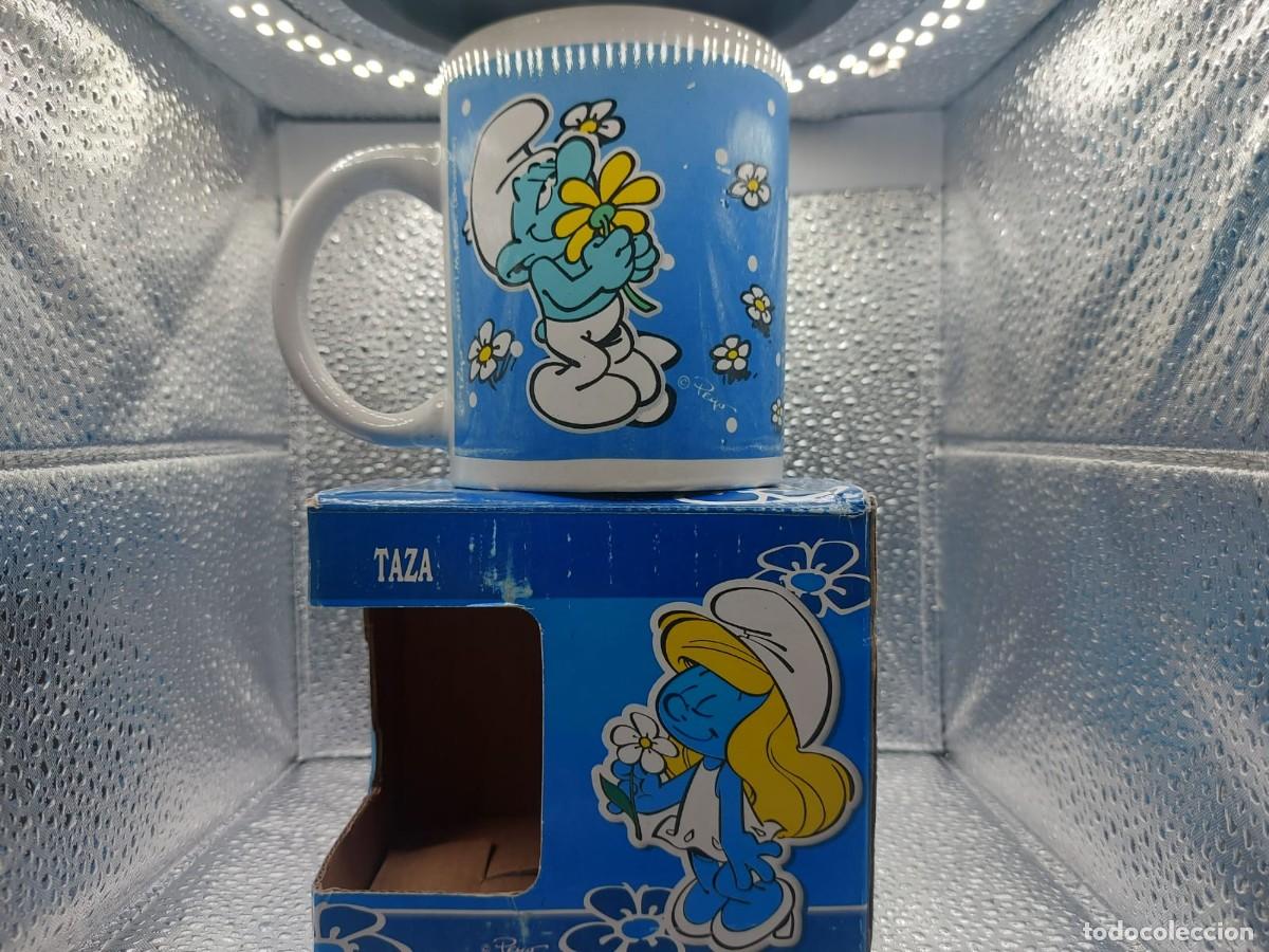 Coleccionismo: TAZA DE LOS PITUFOS, PEYO