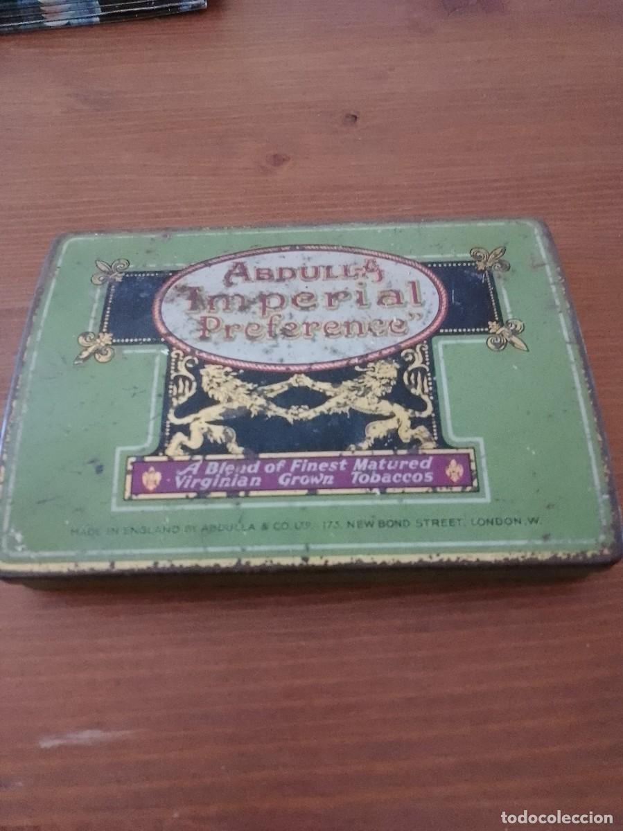 Collecting: Abdulla imperial preferente cajita tabaco,met&aacute;lica