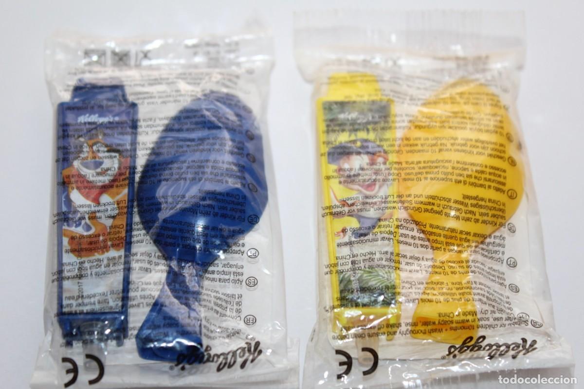 Coleccionismo: KELLOGG'S 2 CUCHARAS ASPIRADORA CEREALES KELLOGG'S PROMOCIONALES