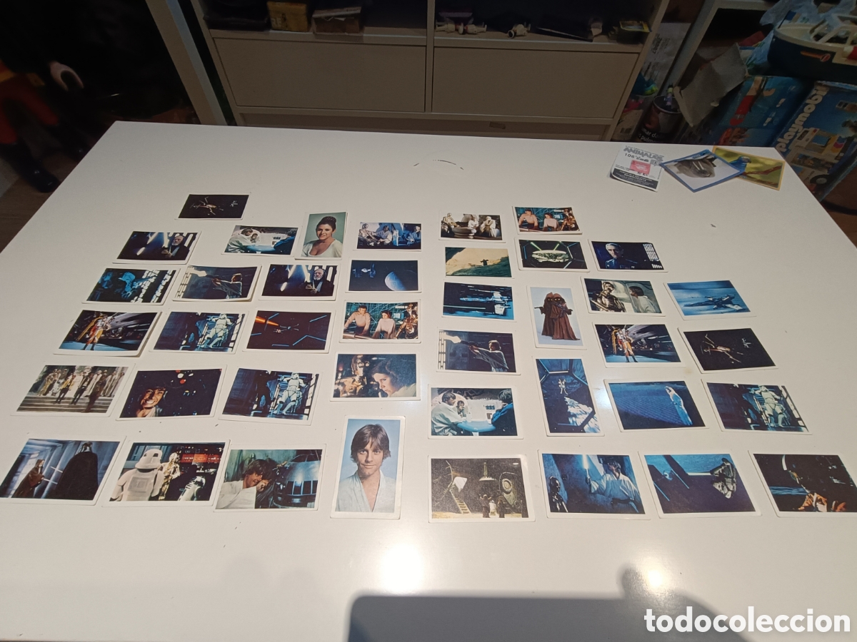 Coleccionismo: Cromos star wars guerra de las galaxias