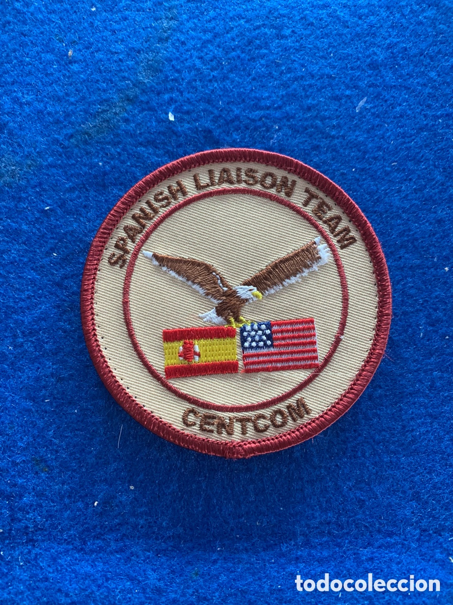 Coleccionismo: PARCHE TELA CON VELCRO CENTCOM SPANISH LIAISON TEAM - Foto 4