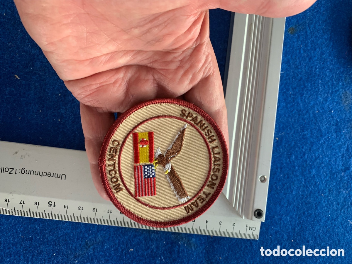 Coleccionismo: PARCHE TELA CON VELCRO CENTCOM SPANISH LIAISON TEAM - Foto 5