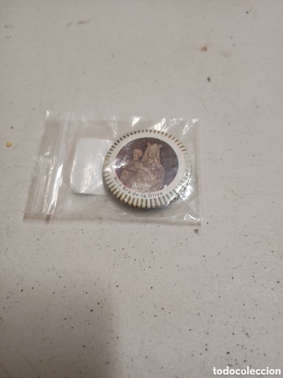 Chapa de nuestra se&ntilde;ora de la Oliva