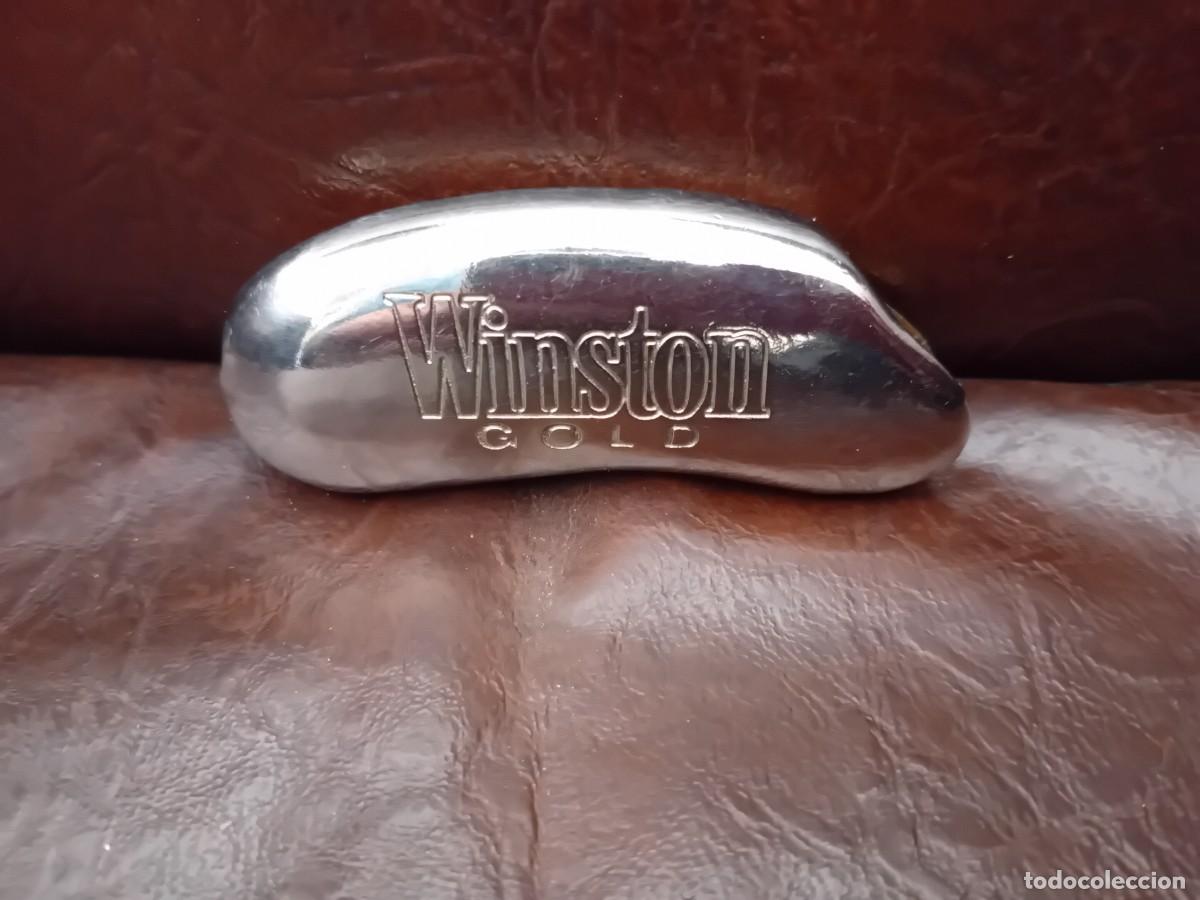 Coleccionismo: Winston Gold funda para mechero - Foto 2