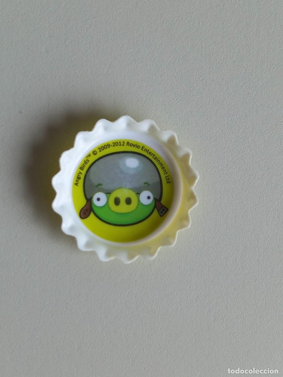 Coleccionismo: CHAPA ANGRY BIRDS. GREFUSA - Foto 1
