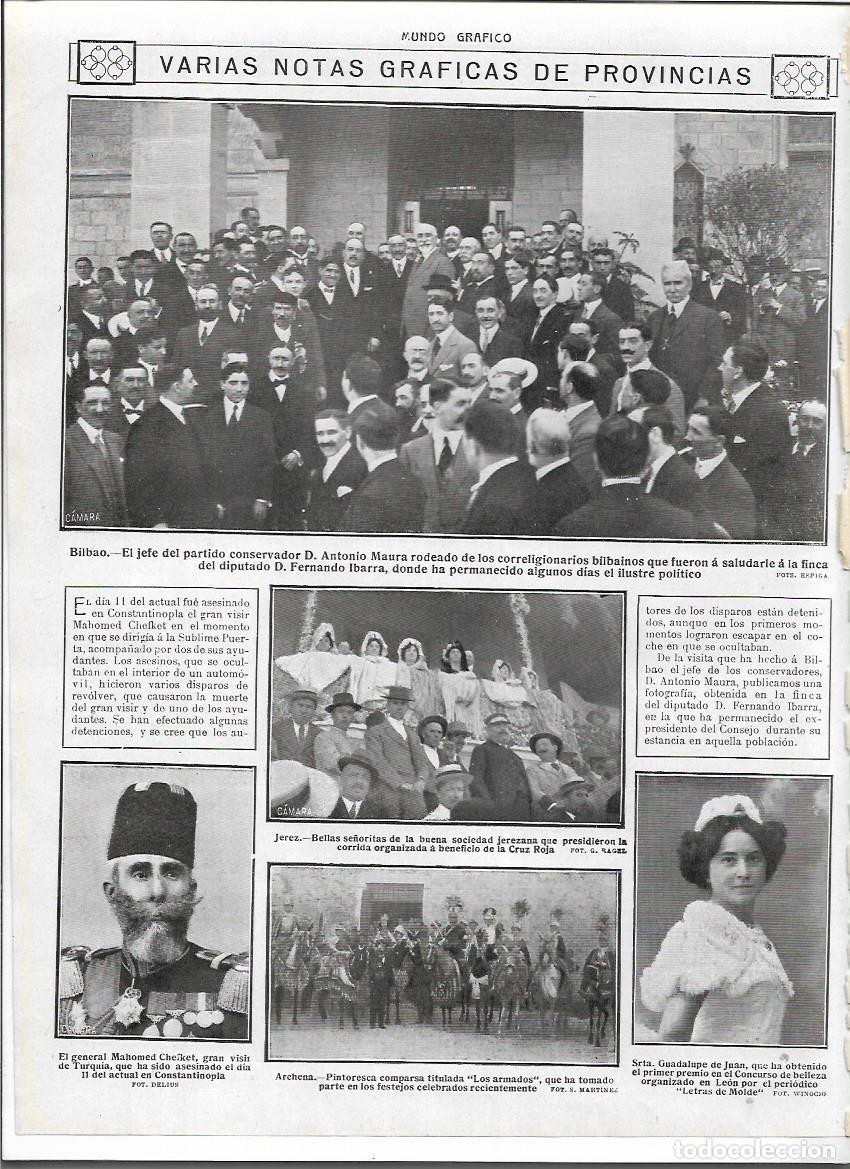 Coleccionismo: A&Ntilde;O 1913 RECORTE PRENSA ARCHENA FIESTAS COMPARSA TITULADA LOS ARMADOS CABALLOS