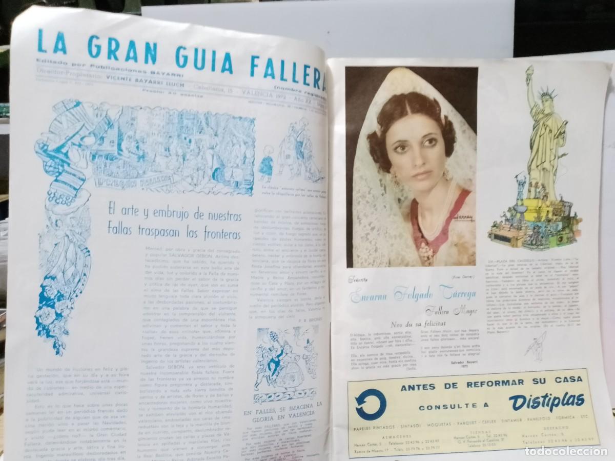 Coleccionismo: Lote de Revistas y programas antiguos de las fallas de Valencia - Foto 6