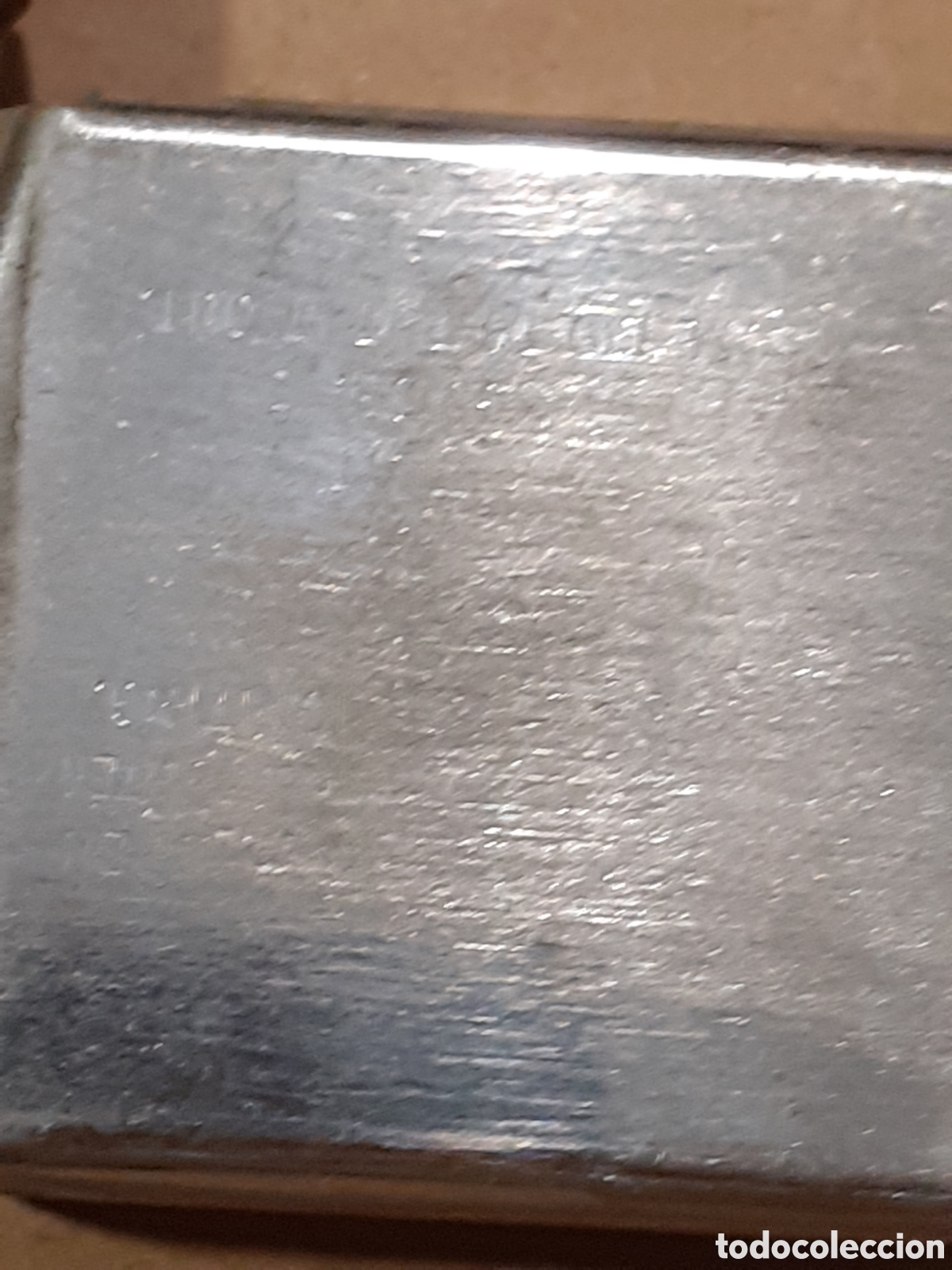 Coleccionismo: Zippo. Grabado con cr&aacute;neo. - Foto 6